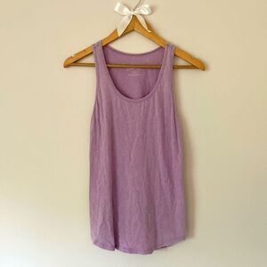 Universal Thread Light Purple Lilac Basic Racerback Cotton Tank Top
